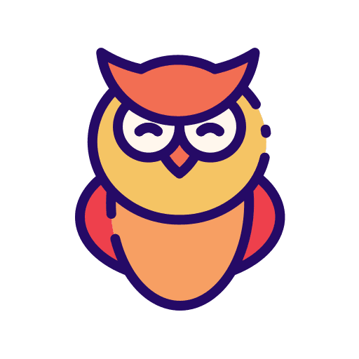 Owl graduation hat animal wisdom icon Owl graduation hat animal wisdom icon