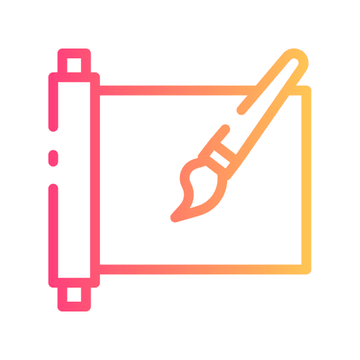 Calligraphy education fountain pen stationery icon Calligraphy education fountain pen stationery icon