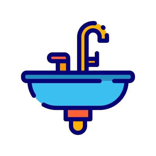 Sink water tap tap restroom icon Sink water tap tap restroom icon