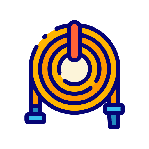 Water hose plumber water hose tube icon Water hose plumber water hose tube icon