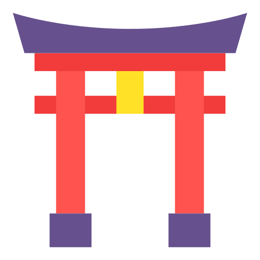 Torii torii gate gate itsukushima shrine icon Torii torii gate gate itsukushima shrine icon