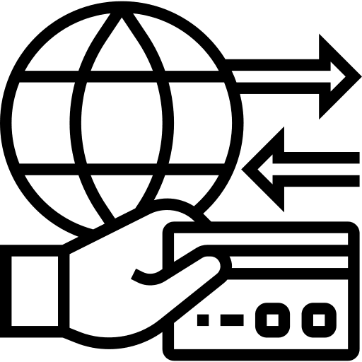 Credit card financial bank online payment icon