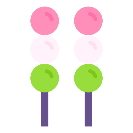 Dango candy food sweet icon Dango candy food sweet icon