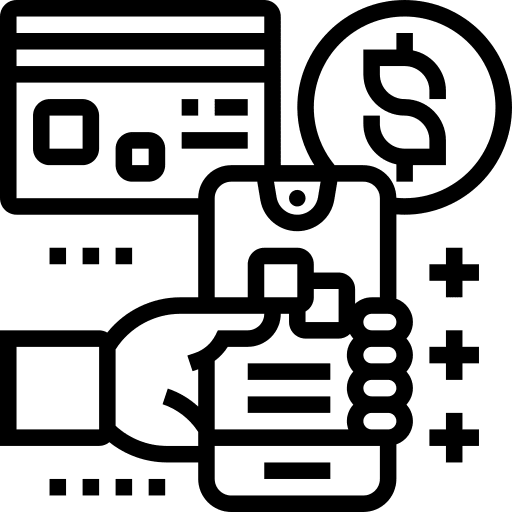 Tax business and finance tax bill icon