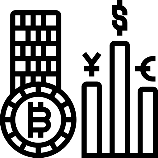 Digital currency exchange digital currency trade icon Digital currency exchange digital currency trade icon