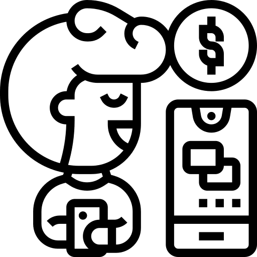 Mobile payment smartphone mobile payment business and finance icon Mobile payment smartphone mobile payment business and finance icon