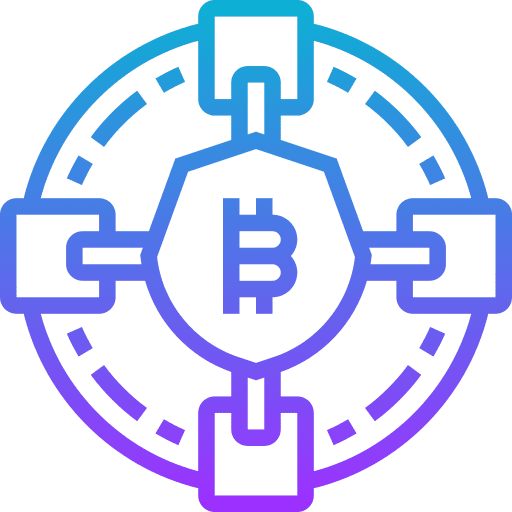Blockchain digital currency currency cryptocurrency icon