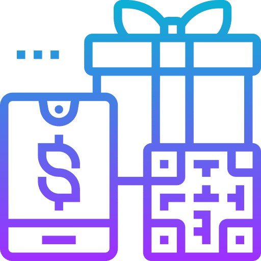 Cashless withdraw commerce and shopping online shopping icon