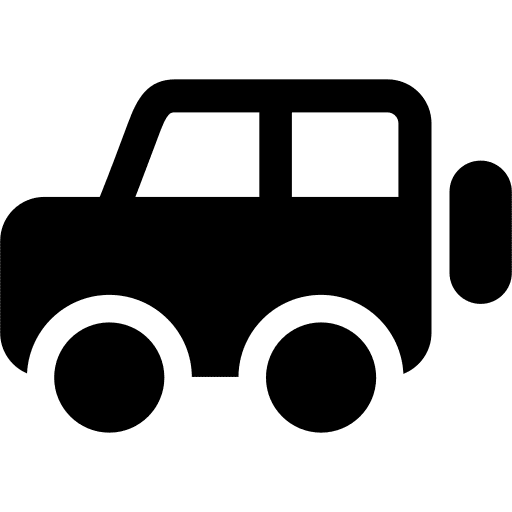 Jeep car travel suv icon