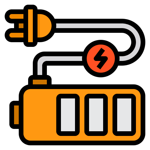 Charging battery power transportation charge icon Charging battery power transportation charge icon