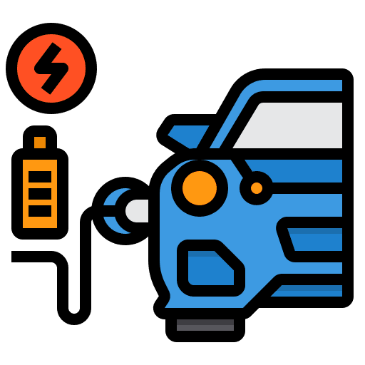 Charging station transportation electric car eco car icon Charging station transportation electric car eco car icon