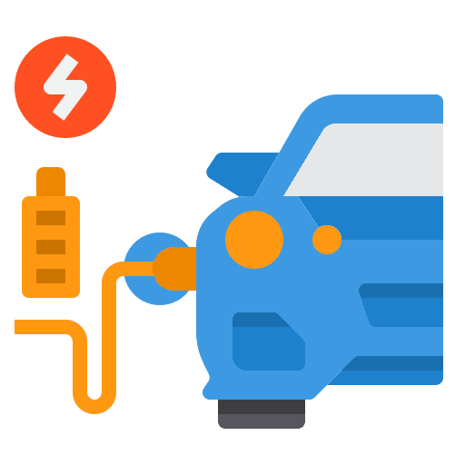 Charging station car ecology and environment electric icon