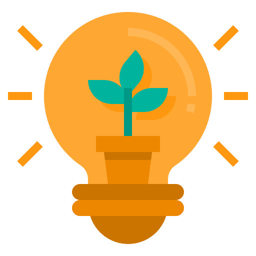 Eco light lightbulb ecology and environment eco friendly icon