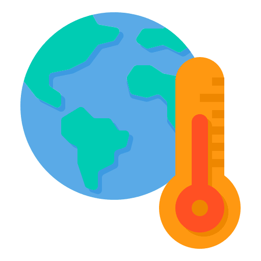 Global warming ecology and environment climate sun icon Global warming ecology and environment climate sun icon