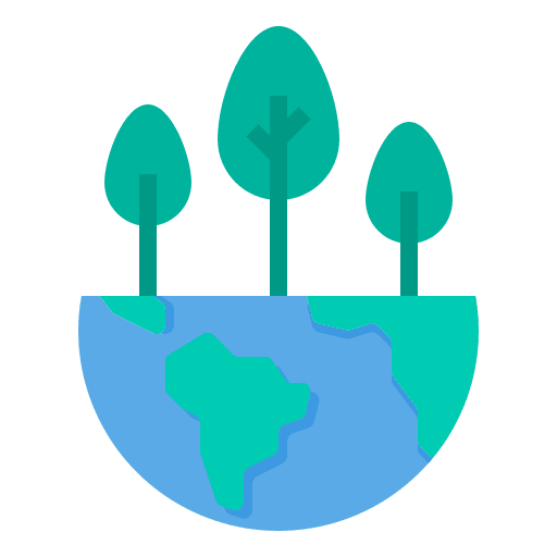Green earth green earth world green icon