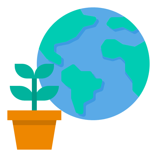 Environment nature sustainability plant icon Environment nature sustainability plant icon