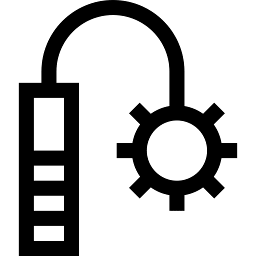 Kusarigama cultures oriental blade icon