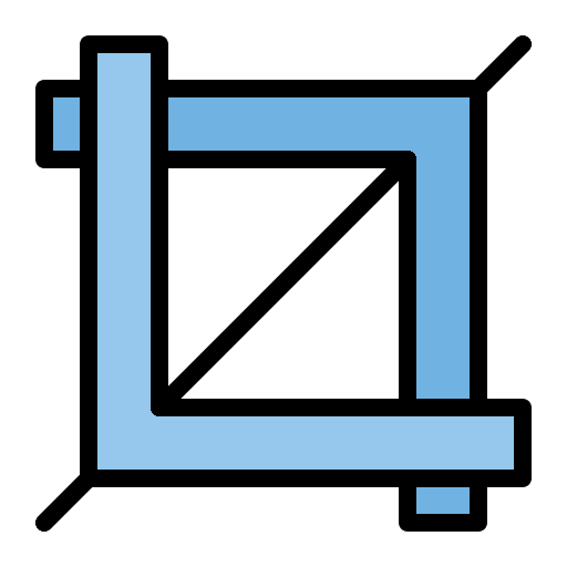 Crop cropping graphic design icon Crop cropping graphic design icon