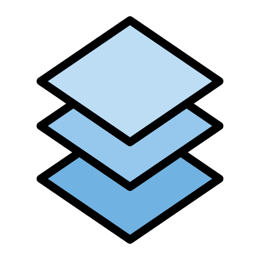 Layers graphic tool illustration graphics editor icon Layers graphic tool illustration graphics editor icon