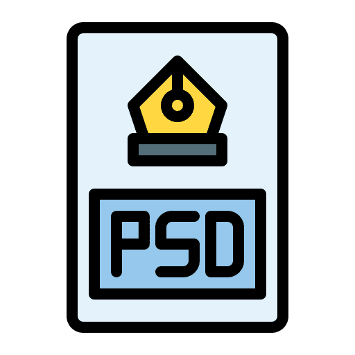 Psd file archive psd format icon Psd file archive psd format icon