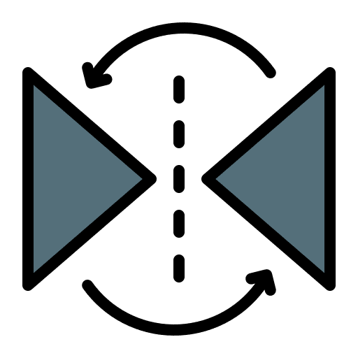 Reflect reflection mirror image multimedia option icon Reflect reflection mirror image multimedia option icon