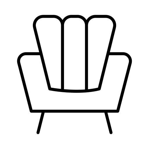 Lounger lounger furniture and household home furniture icon