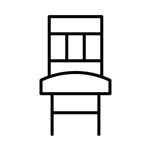 Chair chair furniture and household home furniture icon