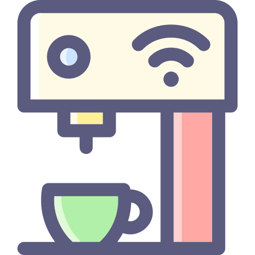 Coffee machine coffee machine electronics smart home icon Coffee machine coffee machine electronics smart home icon