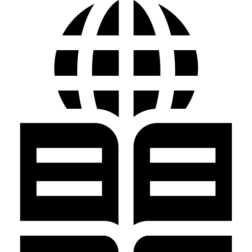 Geography study knowledge learn icon
