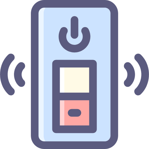 Switch smart house wifi technology icon Switch smart house wifi technology icon