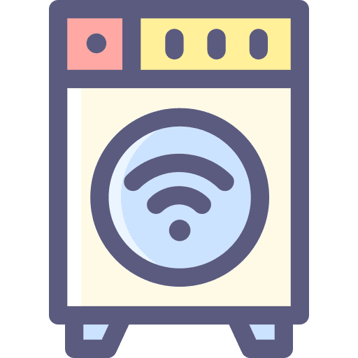 Washing machine electronics laundry appliances icon Washing machine electronics laundry appliances icon