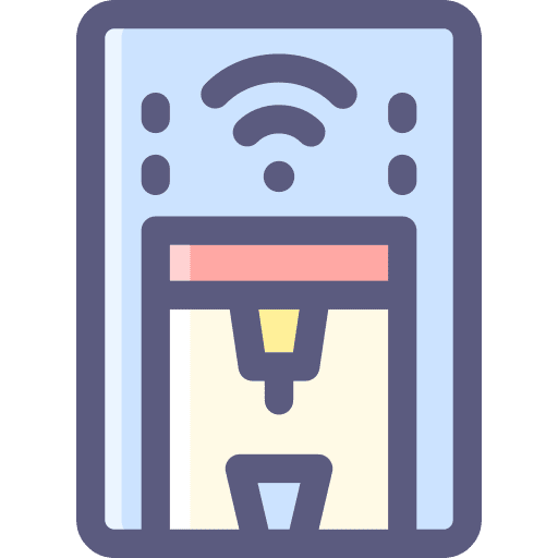 Water dispenser wireless water dispenser electronics icon Water dispenser wireless water dispenser electronics icon