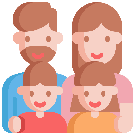 Family mother user family icon