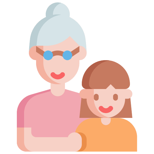 Grandmother child grandmother avatar icon Grandmother child grandmother avatar icon