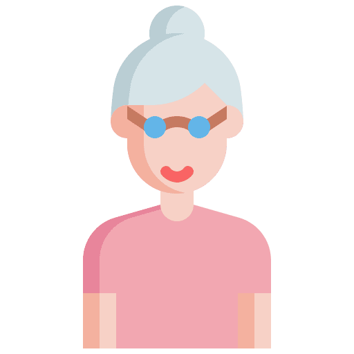 Grandmother grandparents old woman icon Grandmother grandparents old woman icon