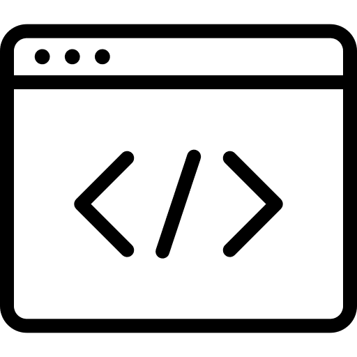 Coding web development html programming icon Coding web development html programming icon