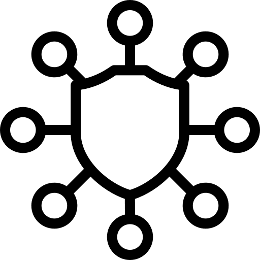 Protection network web guard networking icon Protection network web guard networking icon