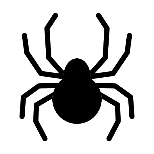 Spider entomology zoology animals icon