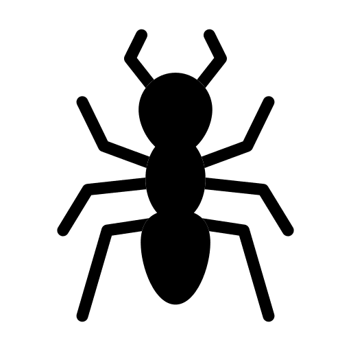 Formicidae wasp ant entomology icon