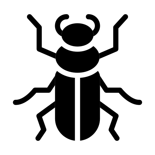 Insect flea bite animals icon