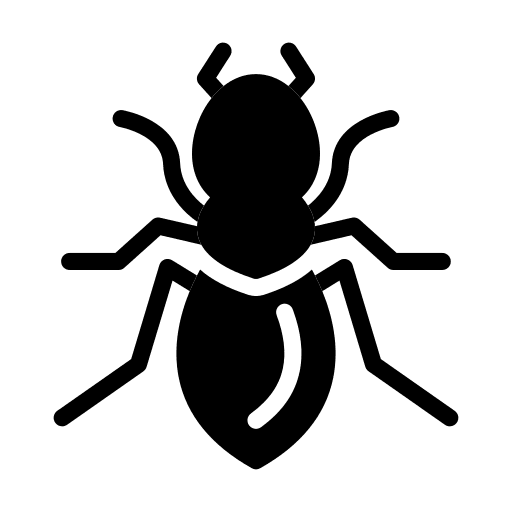 Insect bug zoology entomology icon