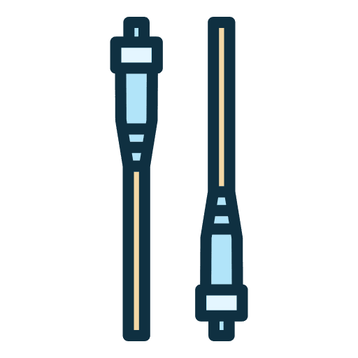 Optical fiber electricity wiring cable icon