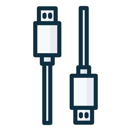 Micro usb multimedia electronic micro usb icon