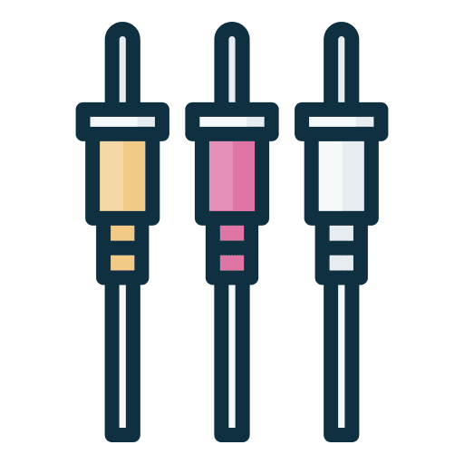 Rca cable connector jack cable rca cable icon Rca cable connector jack cable rca cable icon