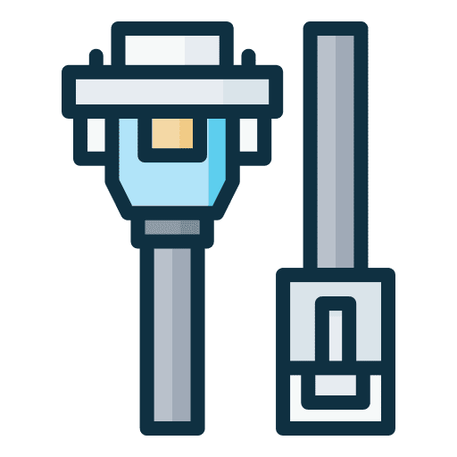 Vga cable jack cable connection jack connector icon Vga cable jack cable connection jack connector icon