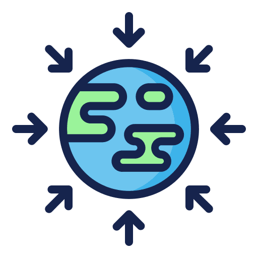 Gravity planet miscellaneous force icon