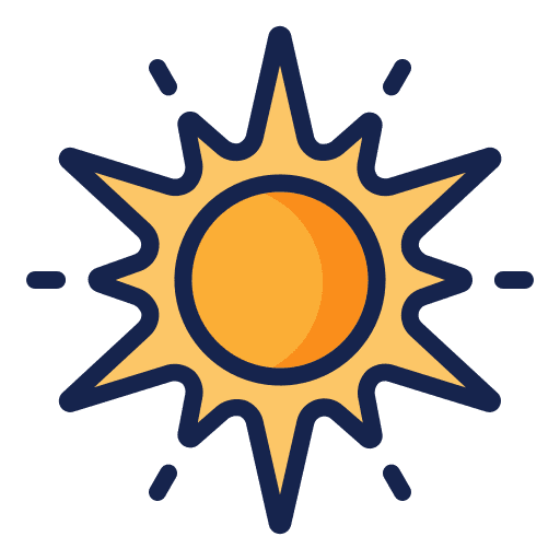 Sun sun galaxy nature icon