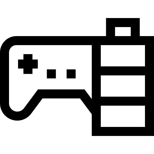 Controller energy battery electronics icon