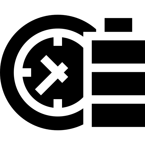 Clock charge clock status icon