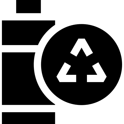 Recycle battery recycling rechargeable battery icon